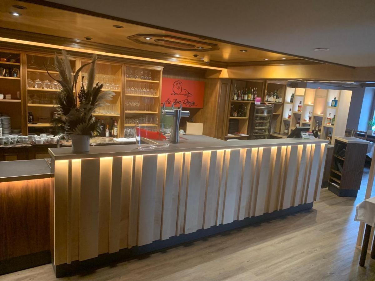 Logis Hotel Restaurant Au Lion Rouge Бартенхайм Екстериор снимка