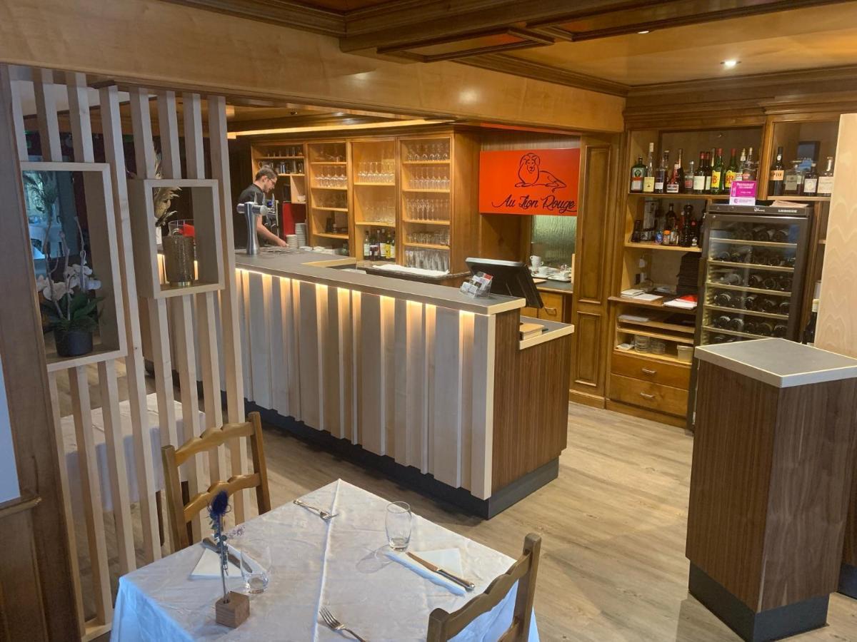 Logis Hotel Restaurant Au Lion Rouge Бартенхайм Екстериор снимка